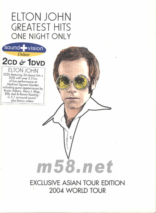 Greatest Hits - One Night Only專輯正面圖片