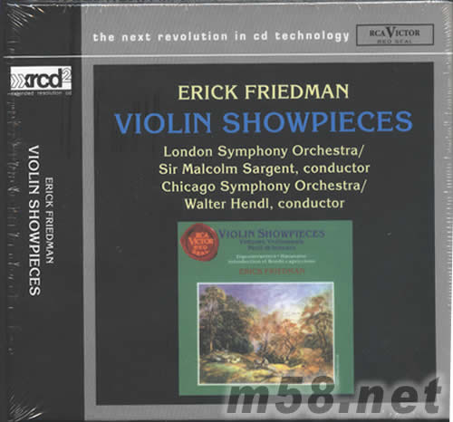 VIOLIN SHOWPIECES 超炫小提琴 XRCD專輯正面圖片