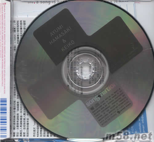 A SONG IS BORN生命頌歌專(zhuān)輯背面圖片