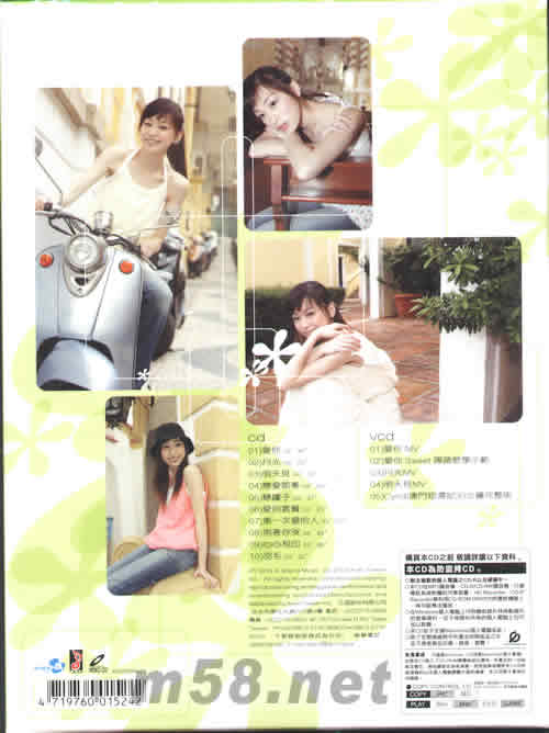 Cyndi Loves You (影音升級版)專輯背面圖片