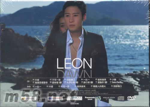 Leon Dawn CD+DVD專輯背面圖片