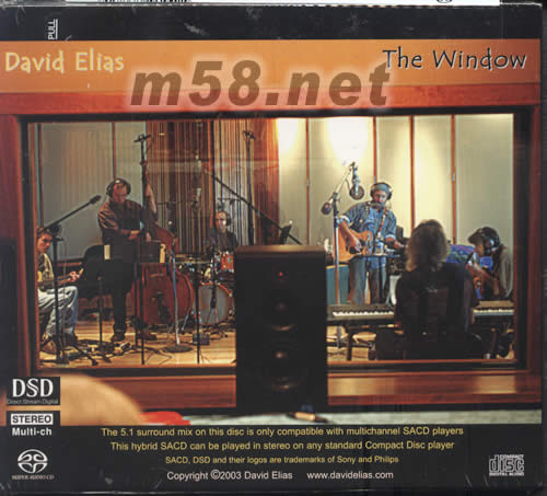 THE WINDOW SACD專輯背面圖片