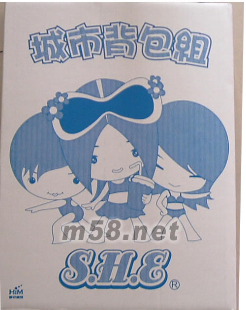 城市背包組產品外盒大圖