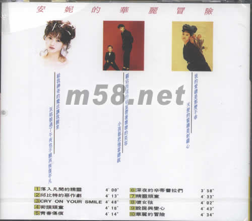 落入凡間的精靈專輯背面圖片