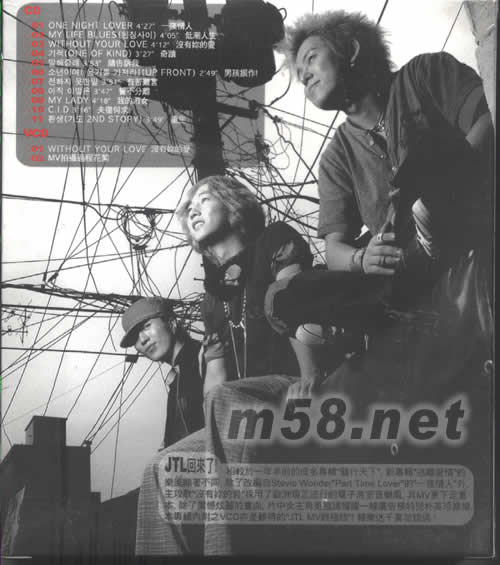 RUN AWAY逃離愛情(限量精裝版)專輯背面圖片