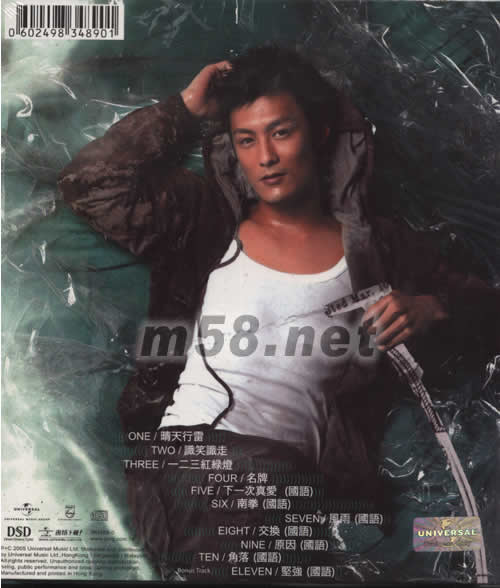 WHETHER OR NOT專輯背面圖片