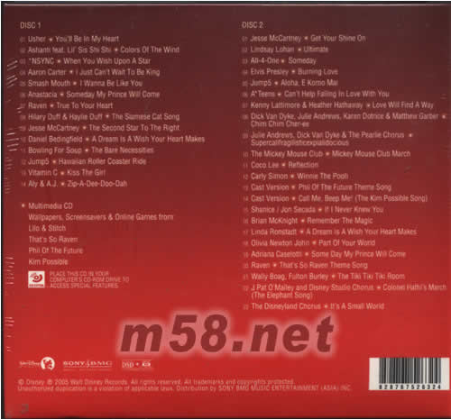 MAGIC 2專輯背面圖片