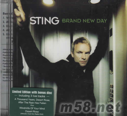 BRAND NEW DAY專輯正面圖片