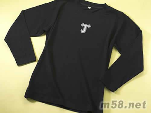 晶鉆酷黑T恤T恤正面圖片