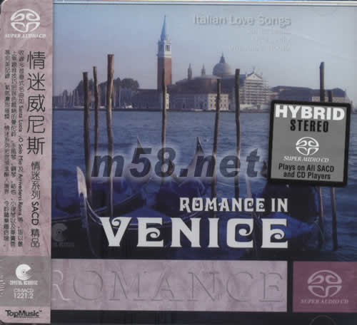 情迷威尼斯ROMANCE IN VENICE SACD專輯正面圖片