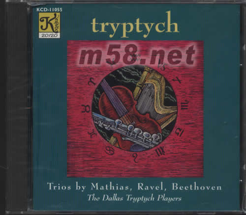 TRYPTYCH拉威爾 貝多芬專輯正面圖片