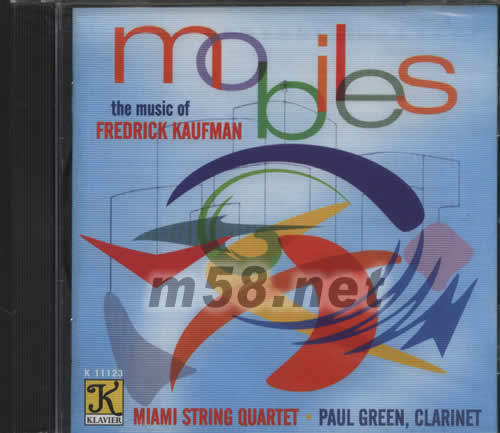MOBILES 單簧管弦樂四重奏專輯正面圖片