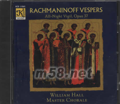 拉赫瑪尼諾夫RACHMANINOFF宗教合唱作品專輯正面圖片