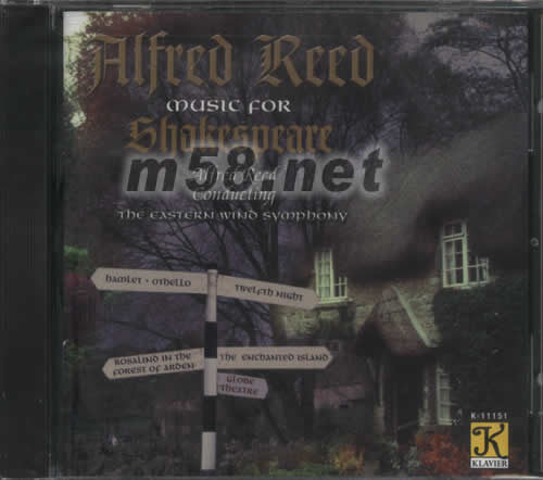 為莎士比亞作的音樂MUSIC OFR SHAKESPEARE專輯正面圖片