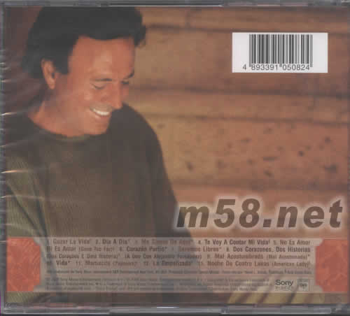 JULIO IGLESIAS NOCHE DE CUATRO LUNAS專輯背面圖片