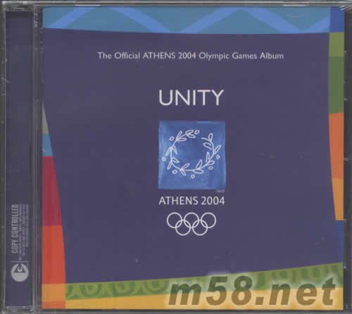 THE OFFICIAL ATHENS 2004 OLYMPIC GAMES ALBUM專(zhuān)輯正面圖片