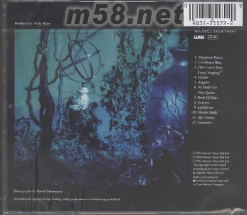 Shepherd Moons專輯背面圖片