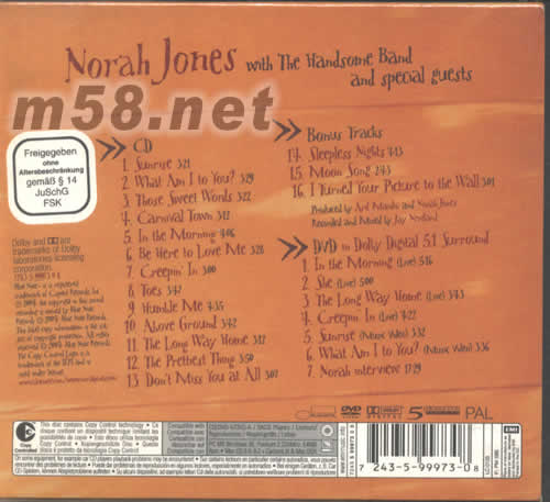 FEELS LIKE HOME DELUXE DEITION專輯背面圖片