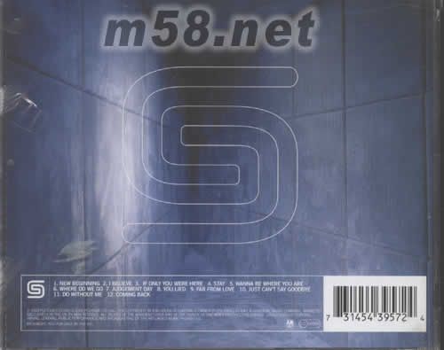 NEW BEGINNING專輯背面圖片