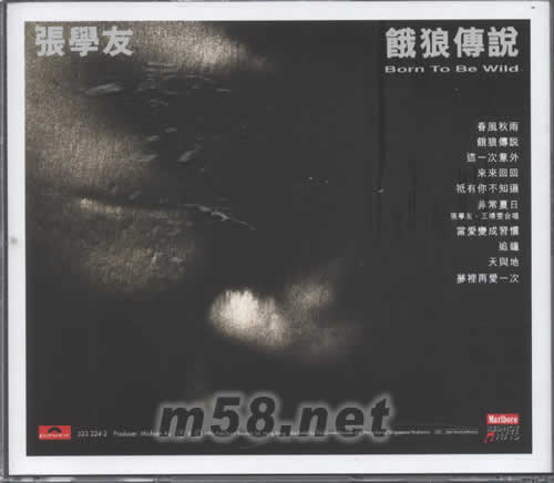 餓狼傳說 DSD版(大碟全集系列)專輯背面圖片