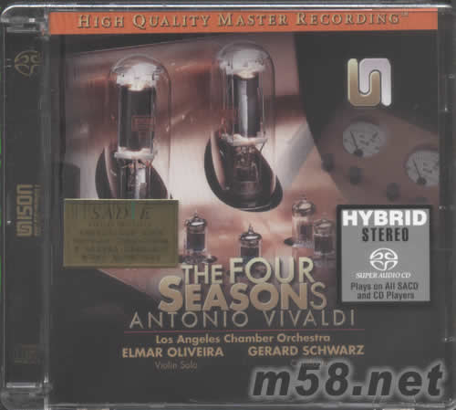 四季THE FOUR SEASONS 小提琴協奏曲 SACD專輯正面圖片