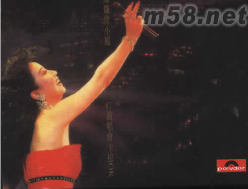 金光燦爛徐小鳳演唱會’87卡拉OK VCD專輯正面圖片