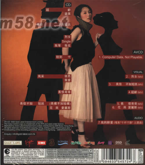 Single (特別版)專輯背面圖片