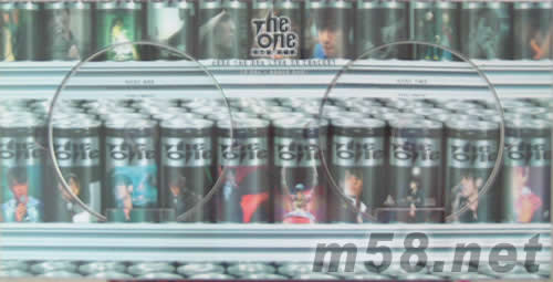 The One周杰倫演唱會(huì)CD+DVD(長盒限量版)專輯正面圖片