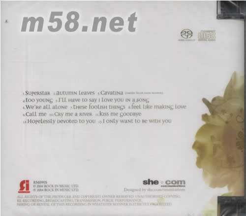 THERE FOOLISH THINGS SACD專輯背面圖片