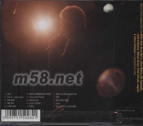 KEN‘S BAR專(zhuān)輯背面圖片