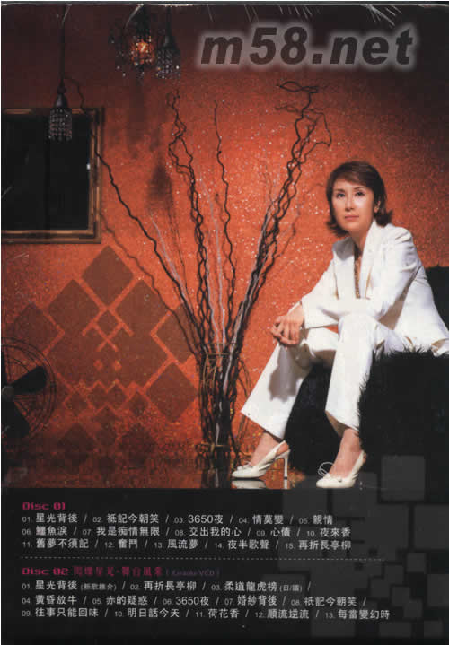 星光背后 新曲+精選專輯背面圖片