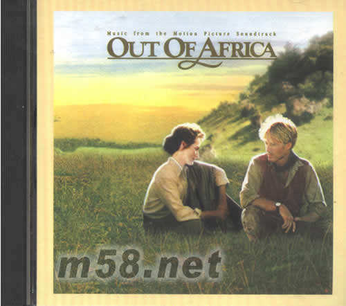 走出非洲OUT OF AFRICA電影原聲大碟專輯正面圖片