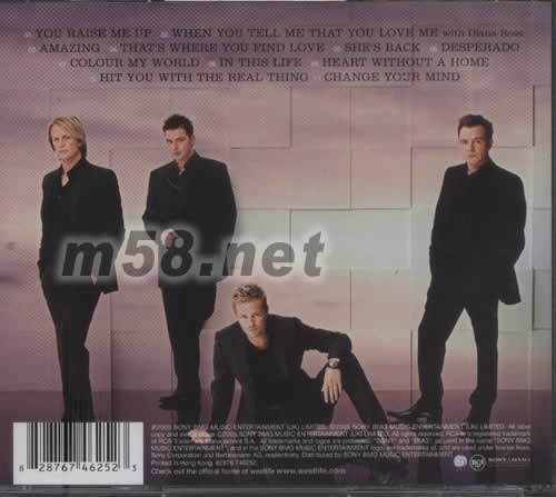 FACE TO FACE(暖圍巾限量版)專輯背面圖片