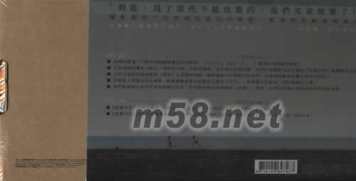 盛夏光年電影主題曲概念專輯2CD專輯背面圖片