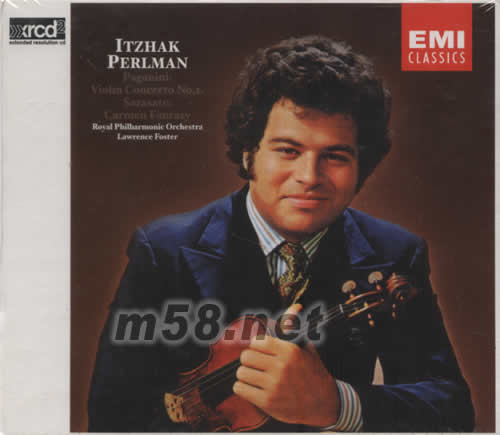 PAGANINI小提琴協奏曲 卡門 XRCD專輯正面圖片