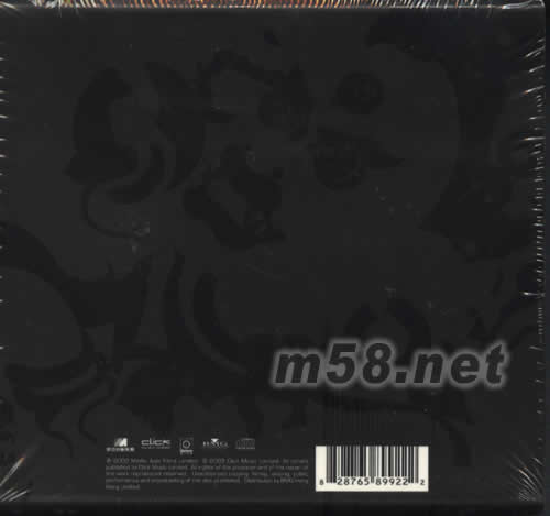 無間道終極電影原聲配樂 3CD專輯背面圖片