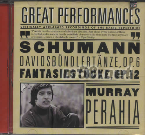 舒曼PERAHIA SCHUMANN專輯正面圖片