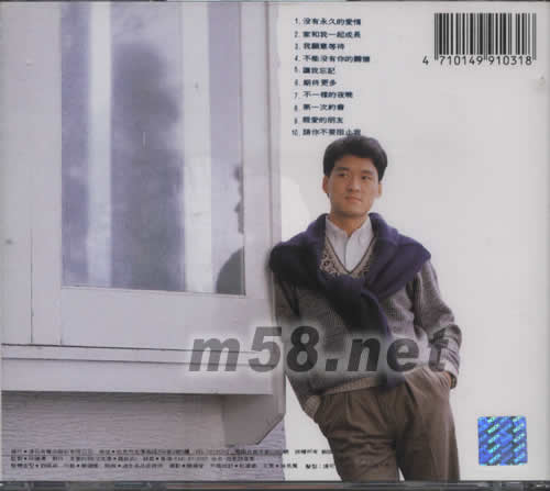 期待更多付出更多專輯背面圖片