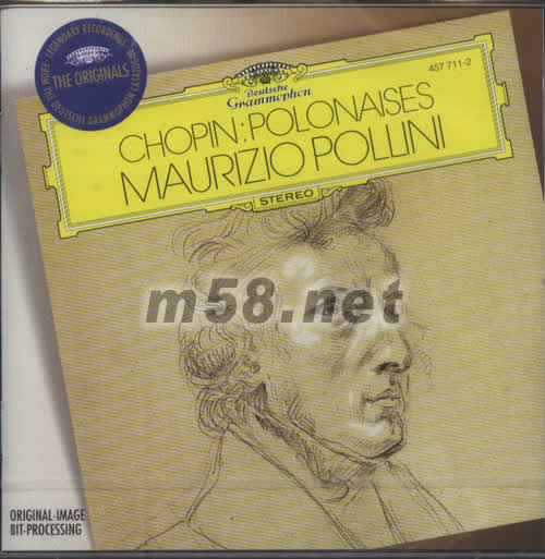 CHOPIN POLONAISES肖邦 波羅乃茲舞曲 大禾花版專輯正面圖片