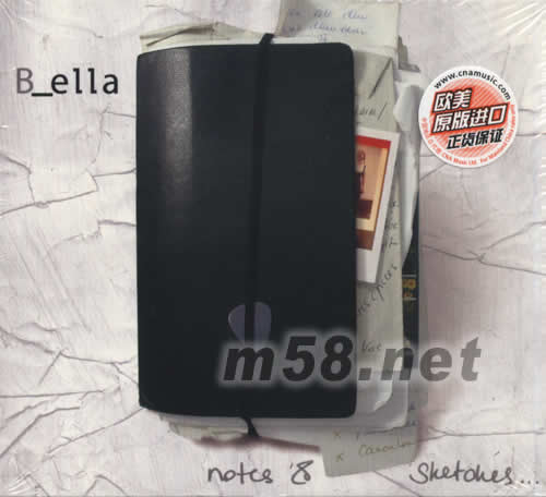 BELLA 筆記、素描來自于我的黑皮書NOTES SKETCHES FORM MY BLACK BOOK專輯正面圖片