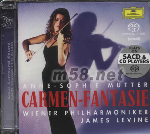 CARMEN FANTASIE 穆特演奏卡門幻想曲 SACD專輯正面圖片