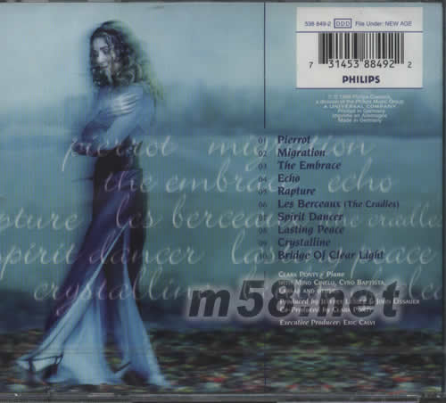 THE EMBRACE專(zhuān)輯背面圖片