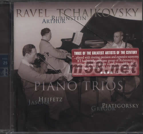 RAVEL 拉威爾 TCHAIKOVSKY老柴 鋼琴三重奏專輯正面圖片