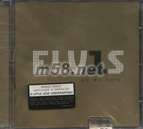 Elvis 30 #1 Hits專輯正面圖片