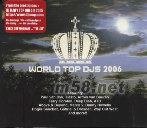 WORLD TOP DJS 2006(流行音樂主持人推薦2006)專輯正面圖片
