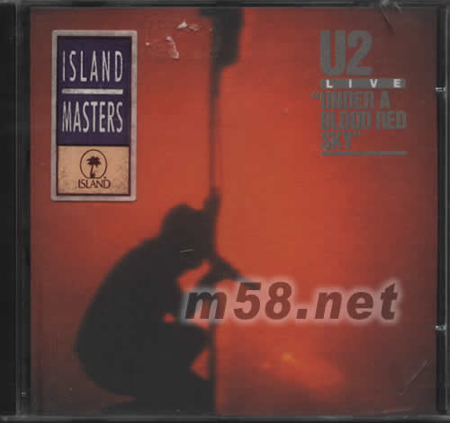 U2 LIVE UNDER A BLOOD RED SKY專輯正面圖片