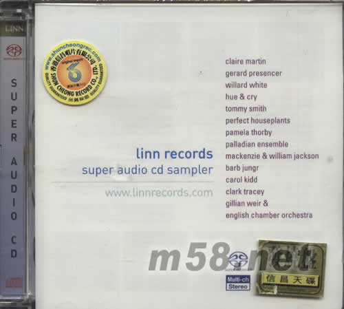 LINN RECORDS SUPER AUDIO CD SAMPLER超級聲音取樣器SACD專輯正面圖片