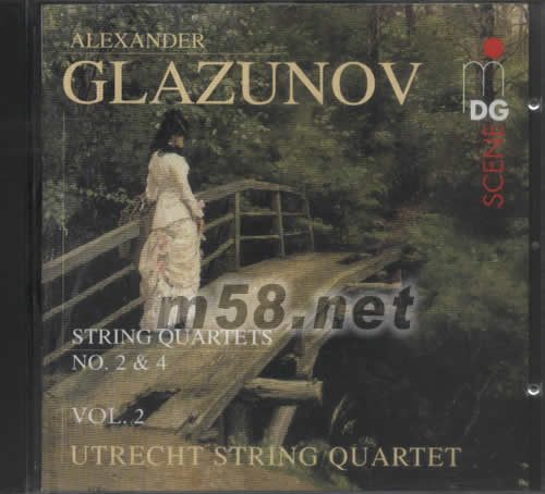 GLAZUN9OV: STRING QUARTETS VOL 2專輯正面圖片