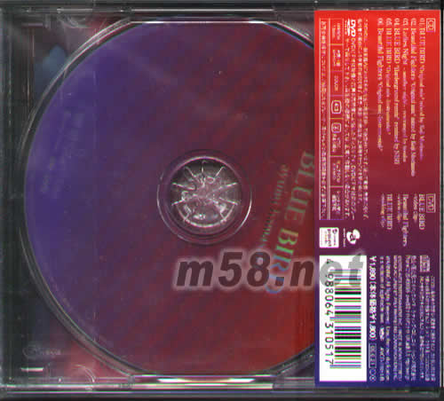 BLUE BIRD CD+DVD(日本A版)專輯背面圖片