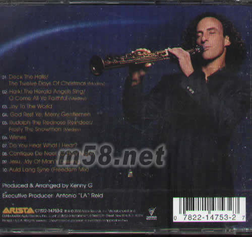 WISHES A HOLIDAY ALBUM專輯背面圖片